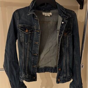 Denim Trucker Jacket - Dark Blue